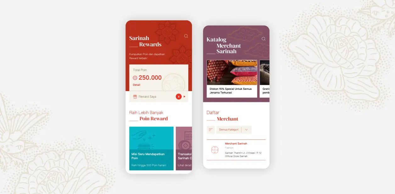 Sarinah Loyalty App